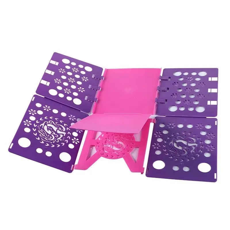 Factory Supply Popular Shirt Clothes Folding Board T-shirt Clothes Folder Durable Plastic Laundry Folder Folding Board