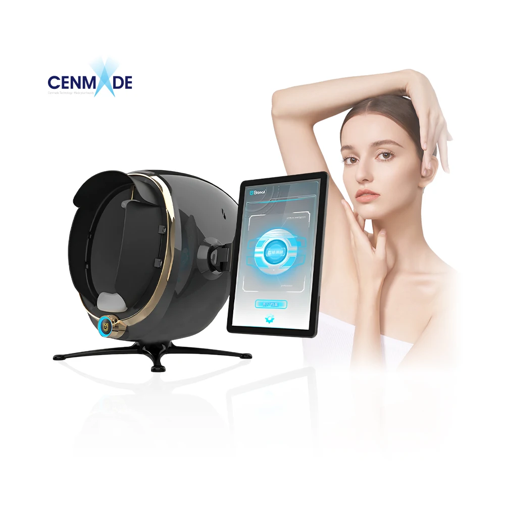 Cenmade Professional Skin Tester Facial Moisture test Problem Analysis 3D Analys
