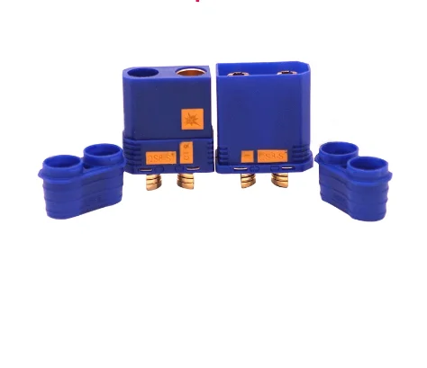QS8-S Anti-Spark Connector Large Current Male Female Battery Plugs with 30cm 8AWG Wire for RC Drone Agriculture UAV Parts