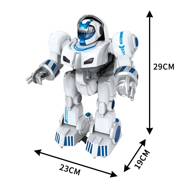 
RC robot toy Intelligent Smart Transforming Fingerprint Robots Demo Singing Dancing Robot Kids Educational Toy 