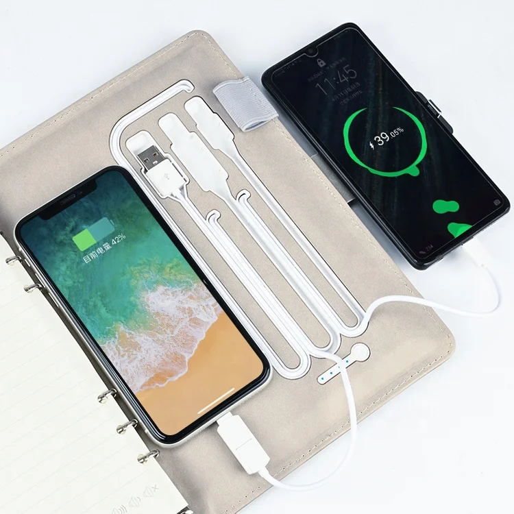  smart pen power bank notebook gift set multi function Digital Password Lock wireless
