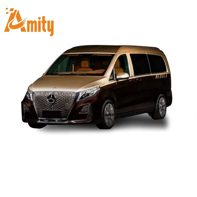 Modification And Upgrade For Mercedes Benz V-Class Gls G-Class Front Bumper Fender Hood Head Light Grille Facelift