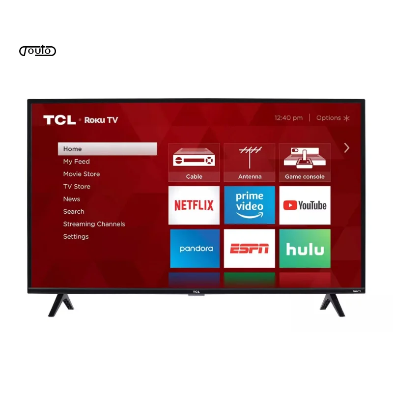 New TCLS 75 inch 100 level partition brightness high brush game TV 14+64GB large memory LCD smart flat screen TV