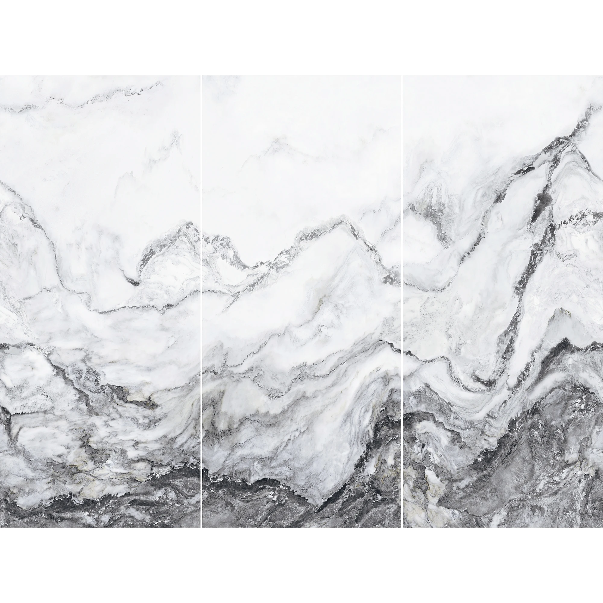 Slab Tile 1200x2700 Large Format Polished Porcelain Marble Slab Tile TV Backsplash in livingroom