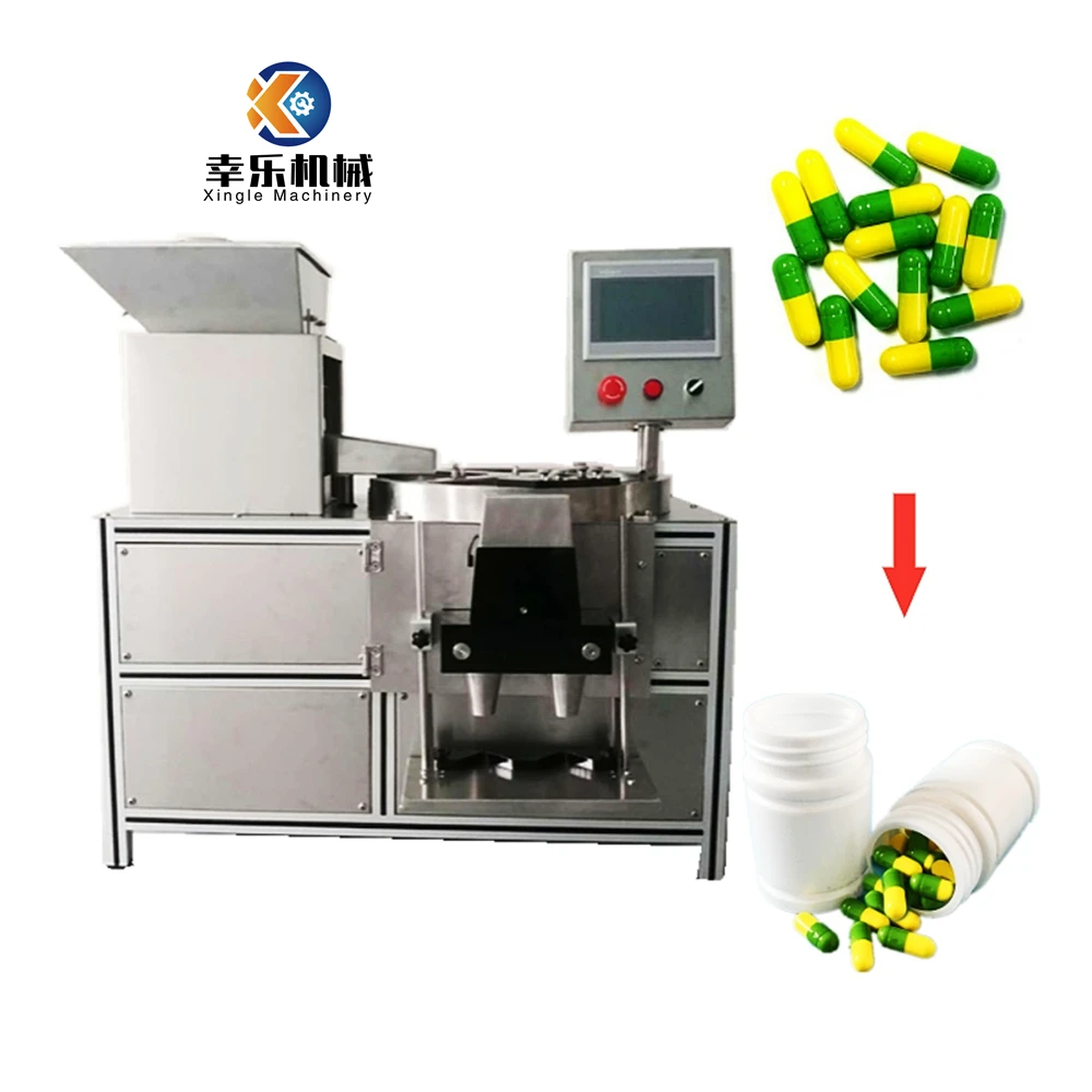 Automatic pharmacy tablet pill capsule counting machine electronic pill counter tray machine small pill bottle filler ZPJ-500