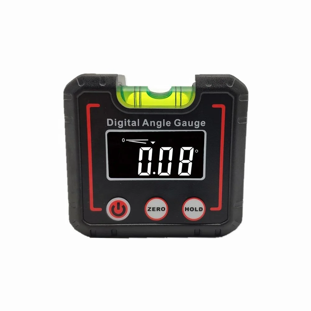 IP42 68mm/2.7inch Portable Mini Cube VA Screen Digital Inclinometer Magnetic Base Angle Level Automatic Angle Level Gauge