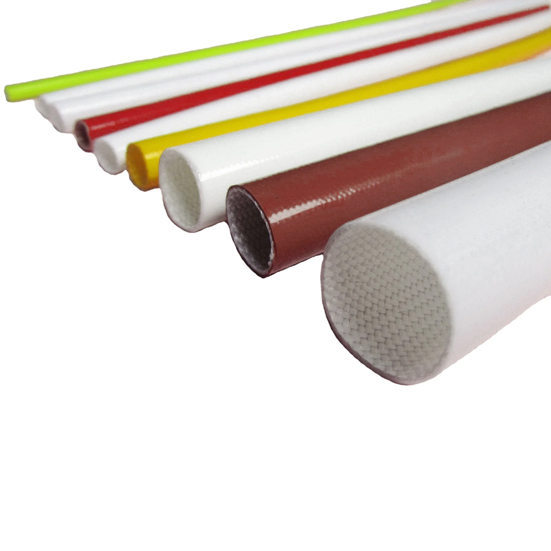 1500V silicone coated fiberglass sleeve heat shrink