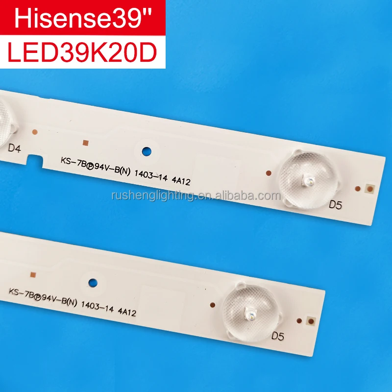 RS-156 High quality SVH390A06 TV Backlight Strip for Hisense 39in LED39K20D LED39K20JD LED39EC110JD SVH390A