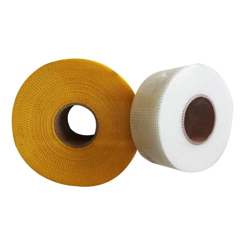 Alkali resistant self adhesive fiberglass mesh tape for crack joint drywall material in 20m 45m 90m