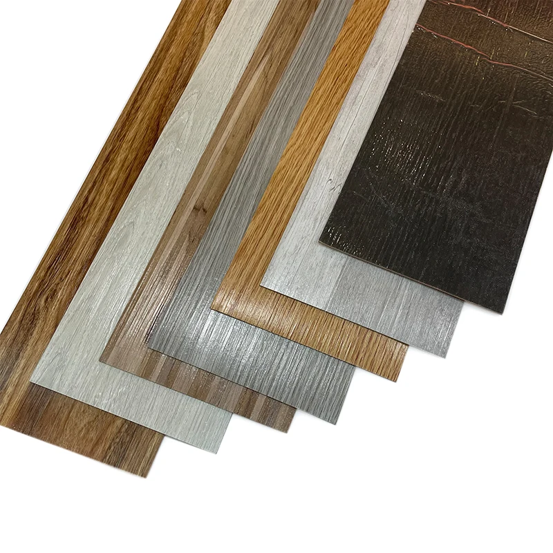 Protex 100% virgin rigid vinyl LVT LVP flooring, pvc waterproof floor tile, self adhesive lvt vinyl flooring