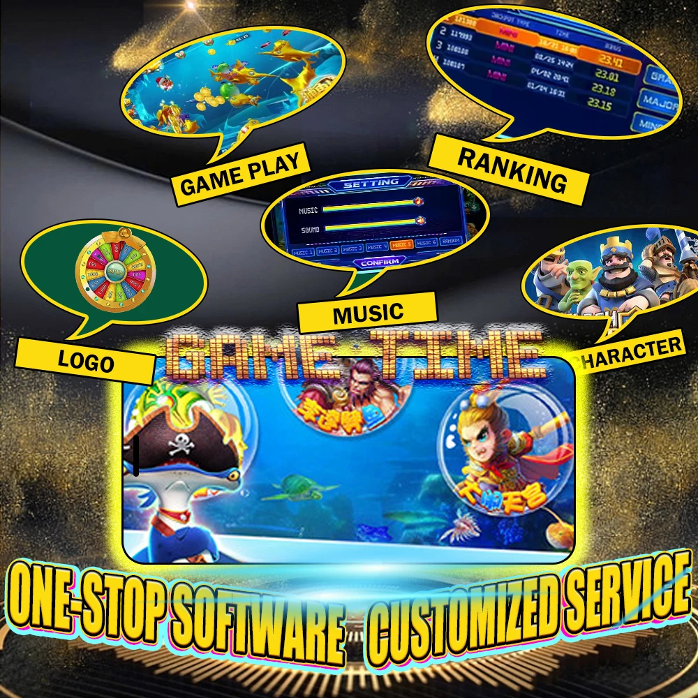 Hot Sale Mobile Phone Arcade Games Video App golden dragon online software fish game