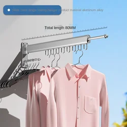 Складная настенная Выдвижная телескопическая сушилка для одежды из нержавеющей стали для балкона