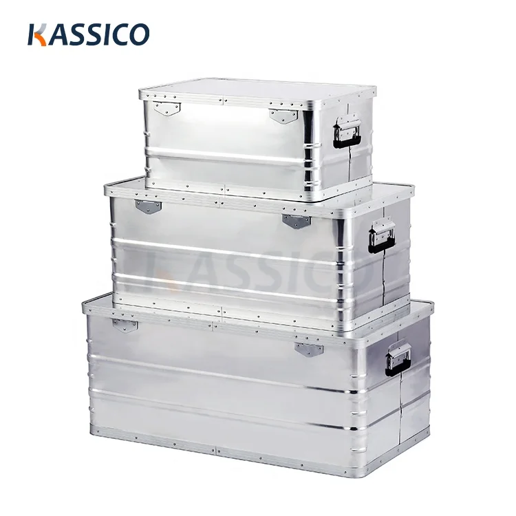 
Custom Aluminum Storage Box, Alu Box For Camping and Fishing 