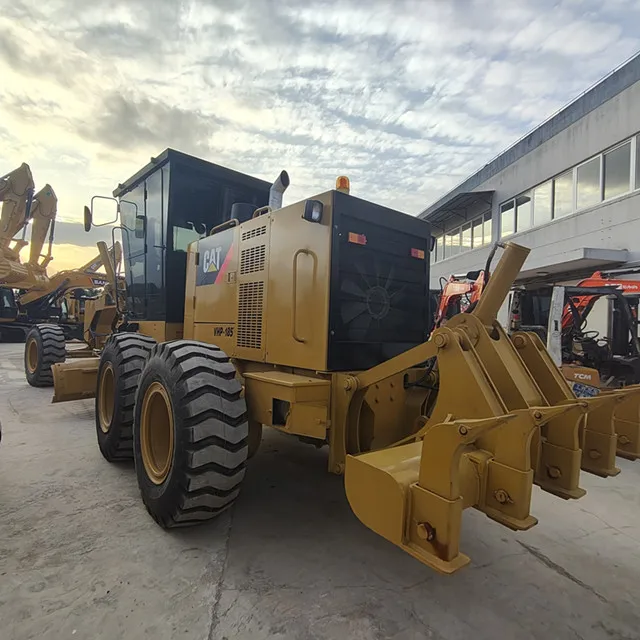 New Deals Used Caterpillar 140K Motor Grader original heavy-duty machine Used High Quality and Great Performance for sale