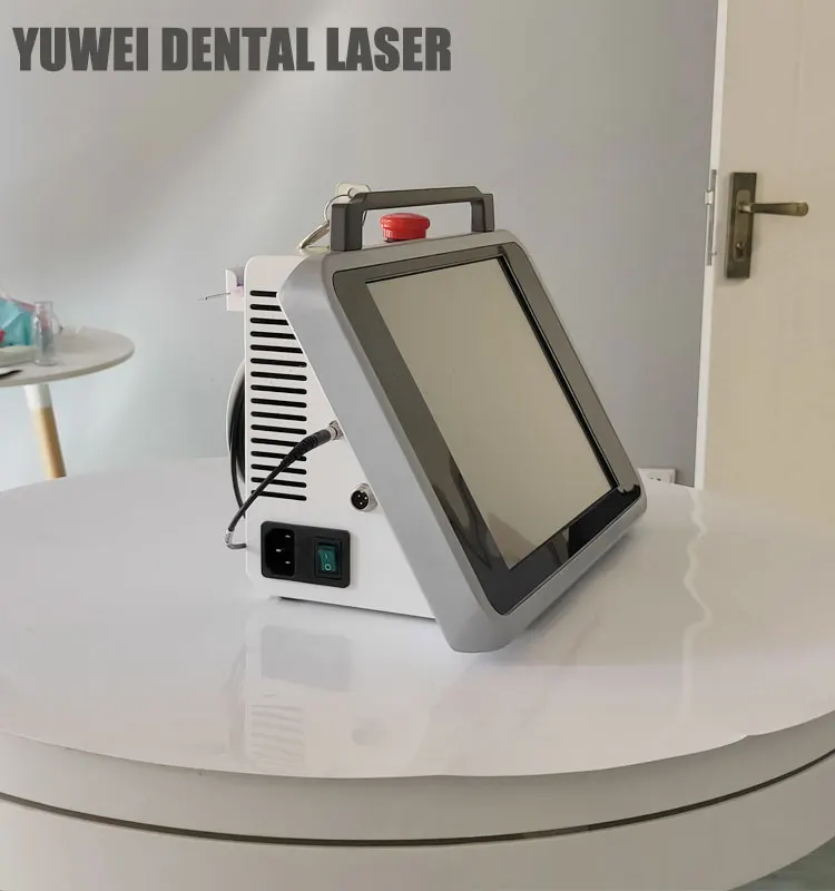 YUWEI Portable 980nm 650nm Whitening Machine diode soft tissue dental laser  Dental diode laser dental laser