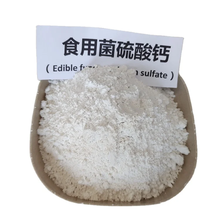 Calcium sulfate bulking agent Edible sulfate High quality calcium sulfate einecs231-900-3