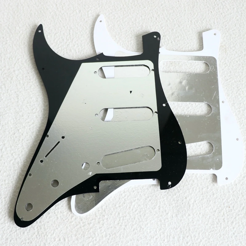 US standard Black 1ply SSS electric guitar pickguard for ST guitar parts replacement online sale