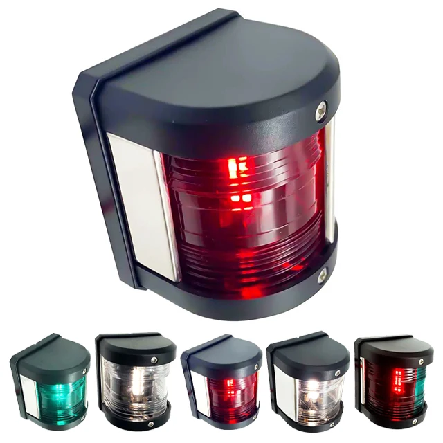 12V Navigation Side Light Green Starboard Light LED Marine Boat Yacht Lamps