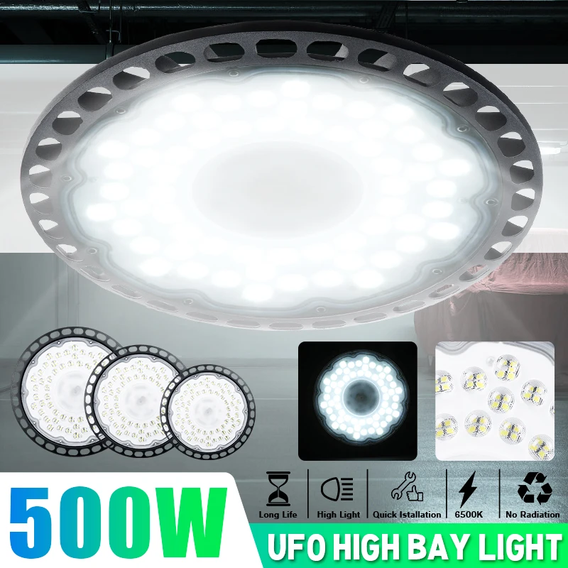 SHENZHEN Industrial Hot Selling Ip65 UFO 400W 347 Volts Led Linear High Bay Light For Shopping Mall