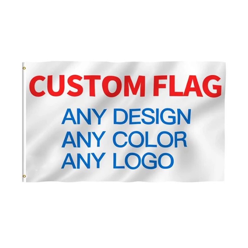 Wholesale High Quality Fast Delivery 3x5 FT 100% Polyester Custom Design Print Your Logo Custom Advertising Flags and Banners