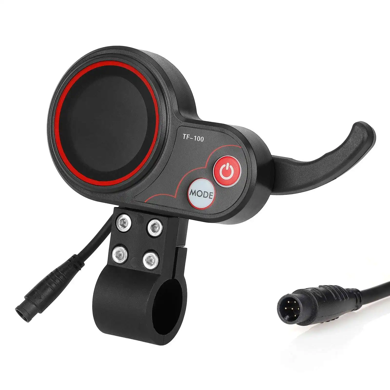 EU Warehouse Black 6 Pin Display Switch for KUGOO M4 Electric Scooter Dashboard Spare Parts Accessories