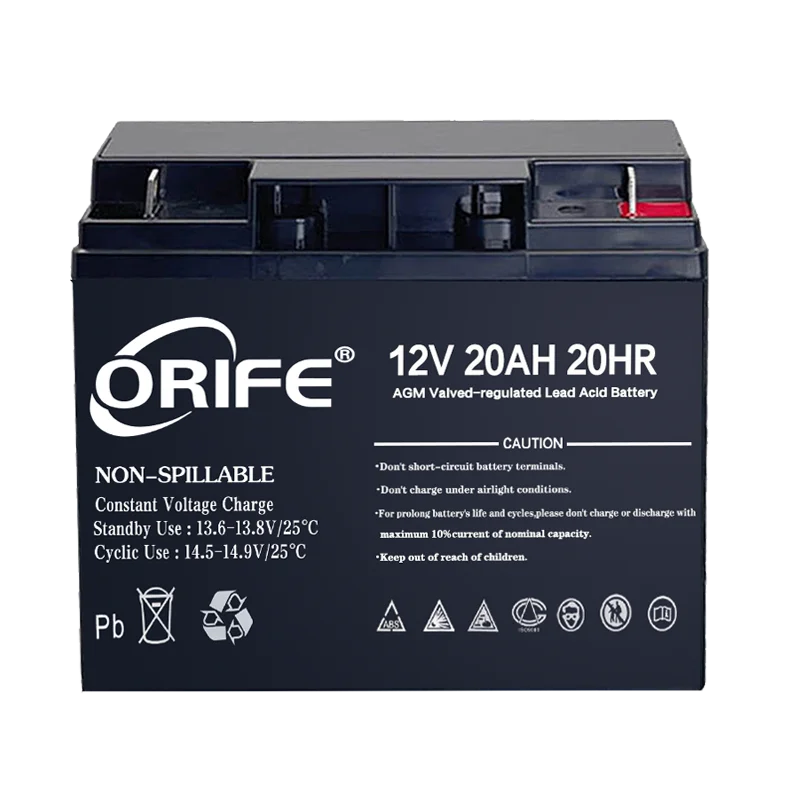 ORIFE индивидуальное обслуживание герметичная свинцово-кислотная батарея 12 В 20 А/ч