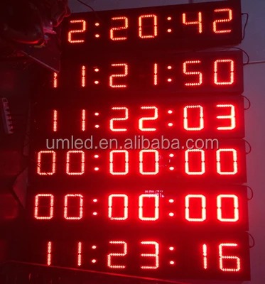 Remote Large 240v Programmable Led Countdown Clock Timer Switch Countdown Christmas