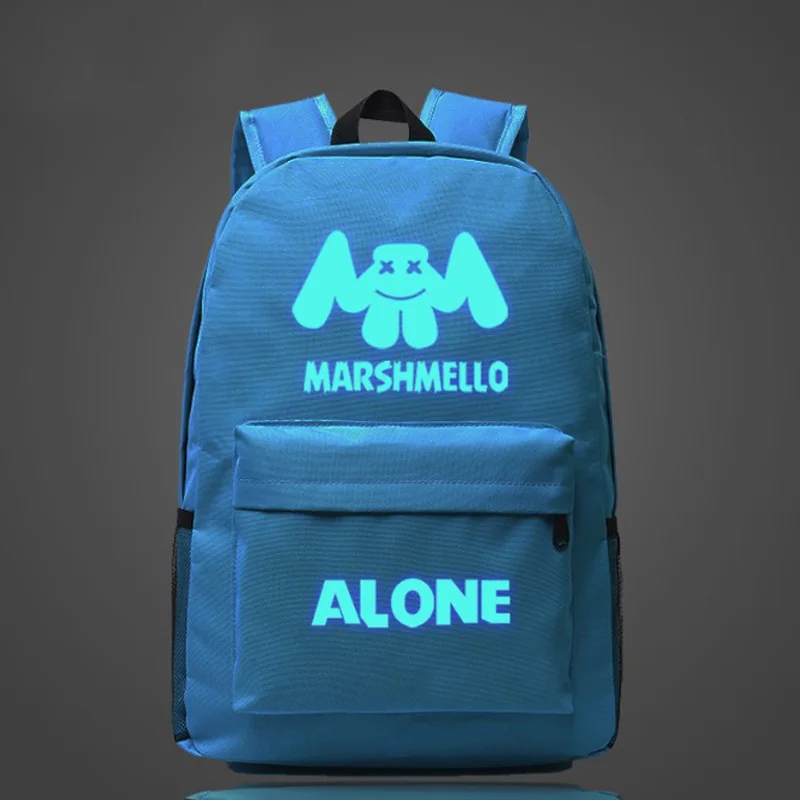 New Product Low MOQ School Camping&Hiking Marshmello Gaming Bagpack Bags for Men Backpack Marshmello Bag Backpack