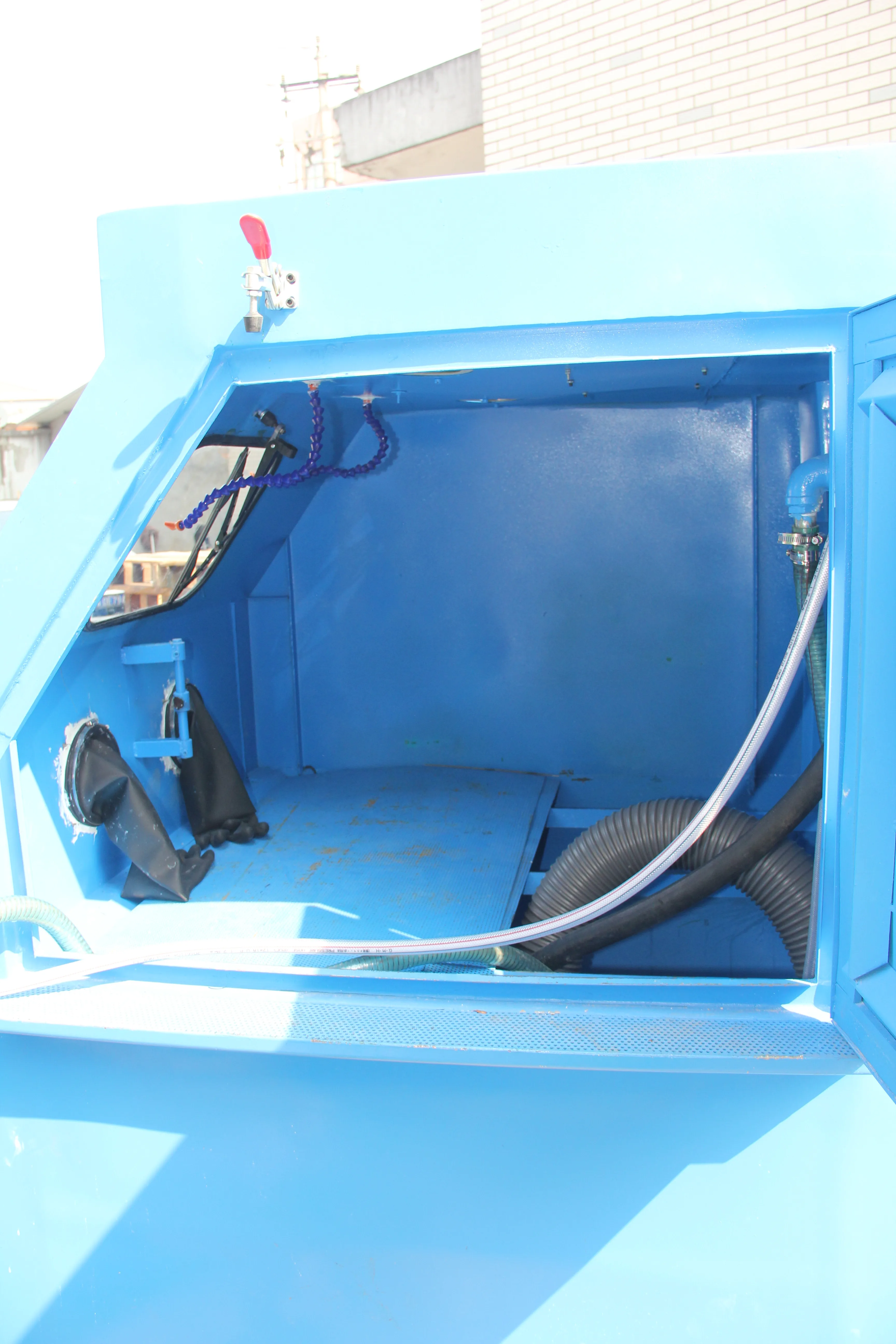 KF-1010W Stainless Steel Wet Sandblasting Cabinet