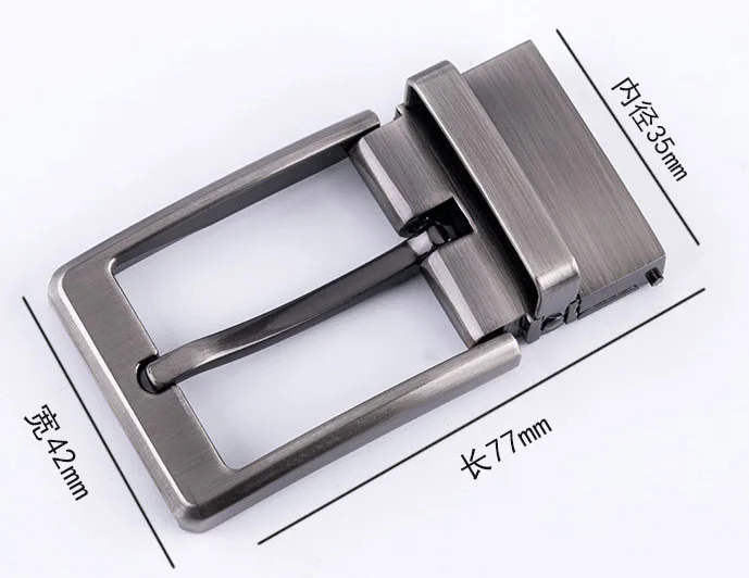Good quality 35mm inner size zinc alloy reversible pin