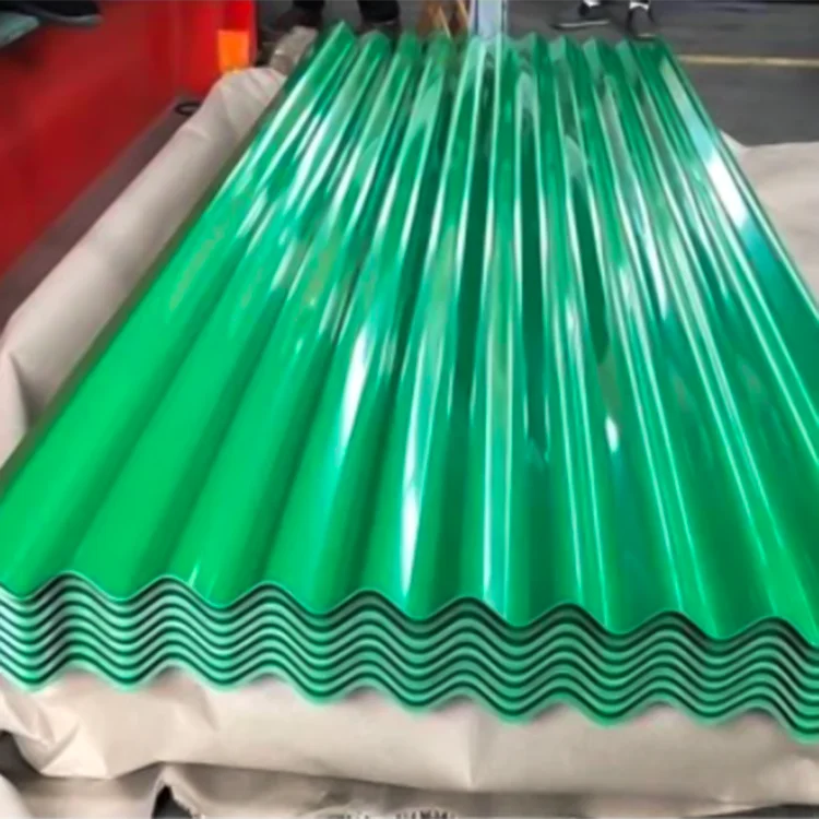 0.3mm 0.5mm Thick Models Z100 Z120 DX51D DX52D DX53D Metal Corrugated GI Galvanized Steel Roof Panel Sheet