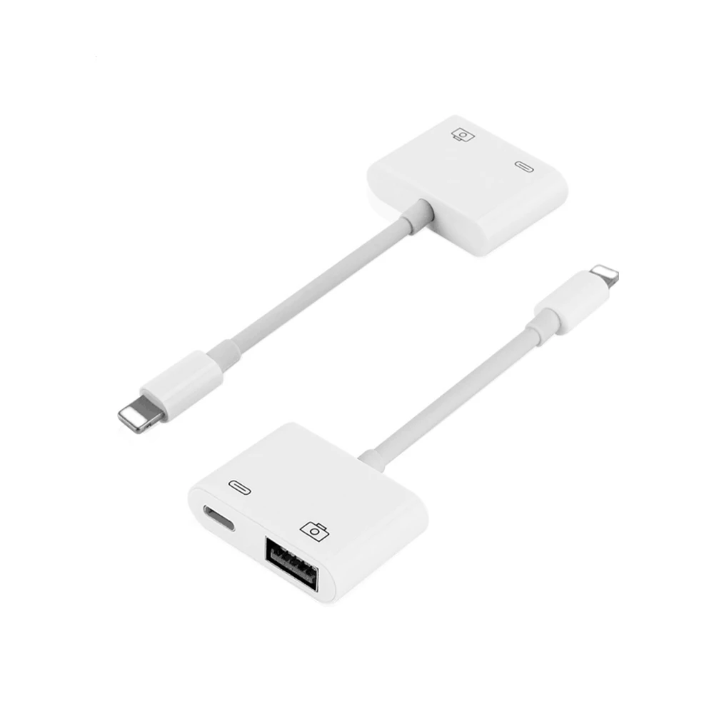 
 Высокое качество MFi камера SD Reader кабель адаптер с IOS 11 Light-ning для USB 3,0  