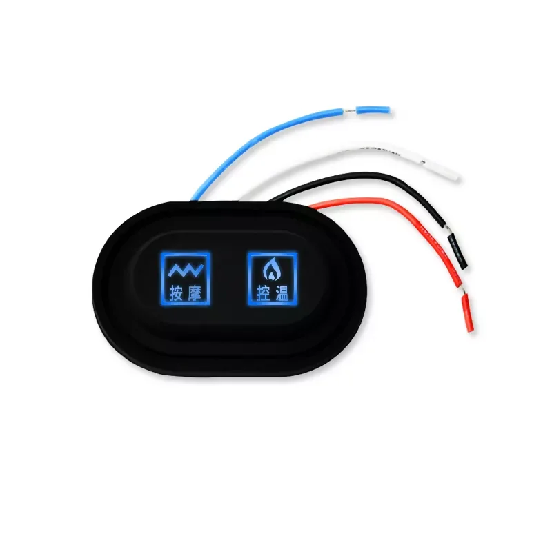 Electronic Smart Temperature Thermal Switch with Vibration Function for heating eye mask  knee waist belt neck pads