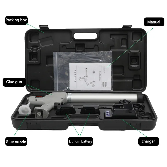 Electric glue gun machine glass windows and door Soft Structural Adhesive Guns