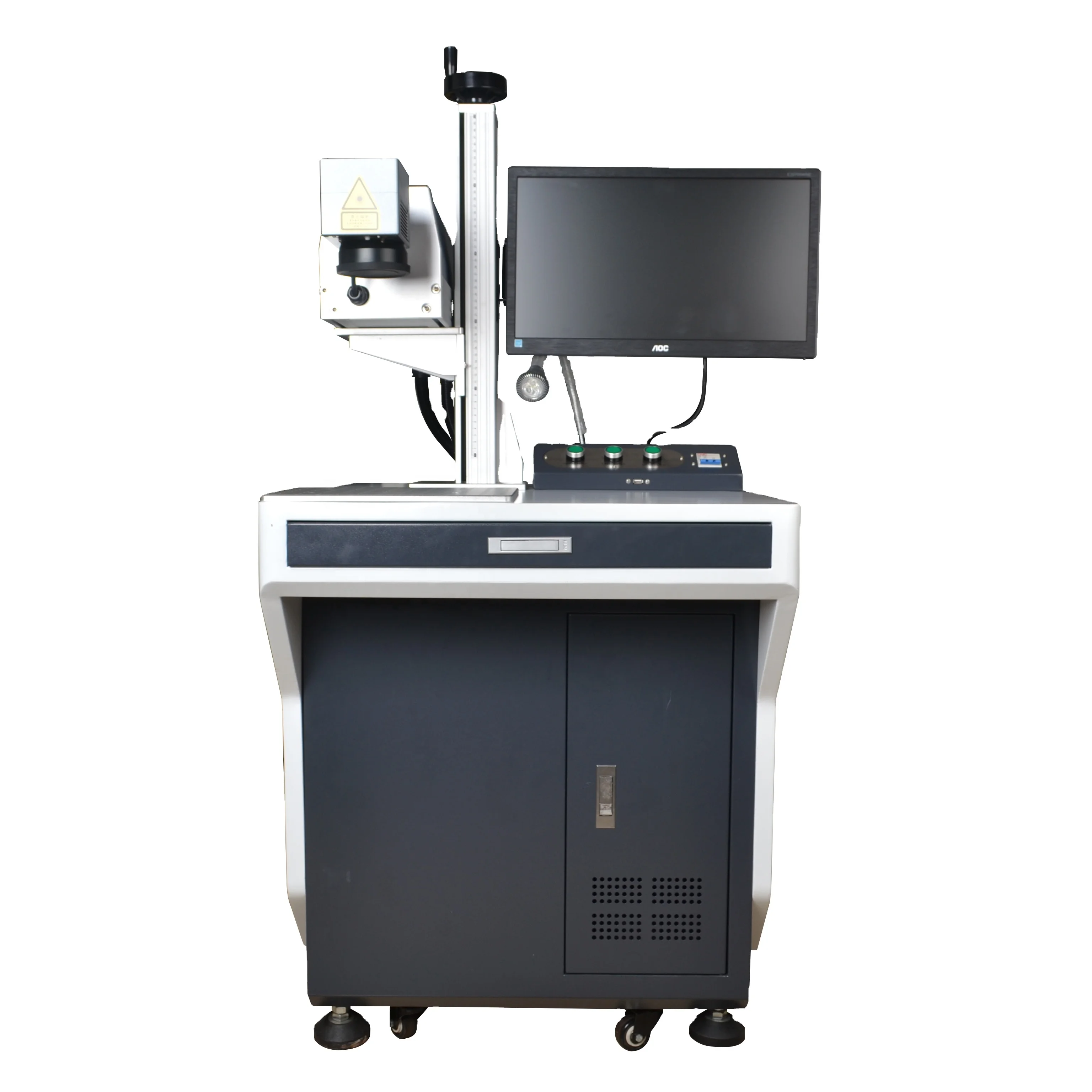 50w Fiber laser marking machine & engraving machine Max fiber laser source metal marker making and engraver making on sale ML-50