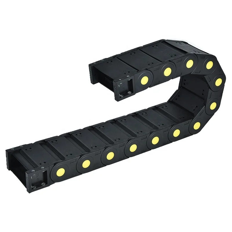 DONGJUN CNC Machine Tools Accessories Enclosed Type Wire Tracking Plastic Cable Carrier