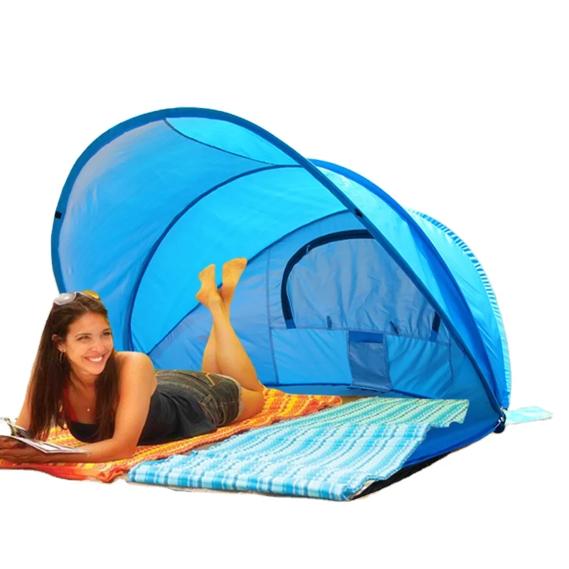 New arrival Summer Lightweight beach tent for sun shelter pop up dome tent for sale