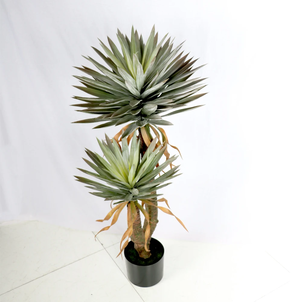 150cm artificial agave plants fake sago cycas tree for indoor