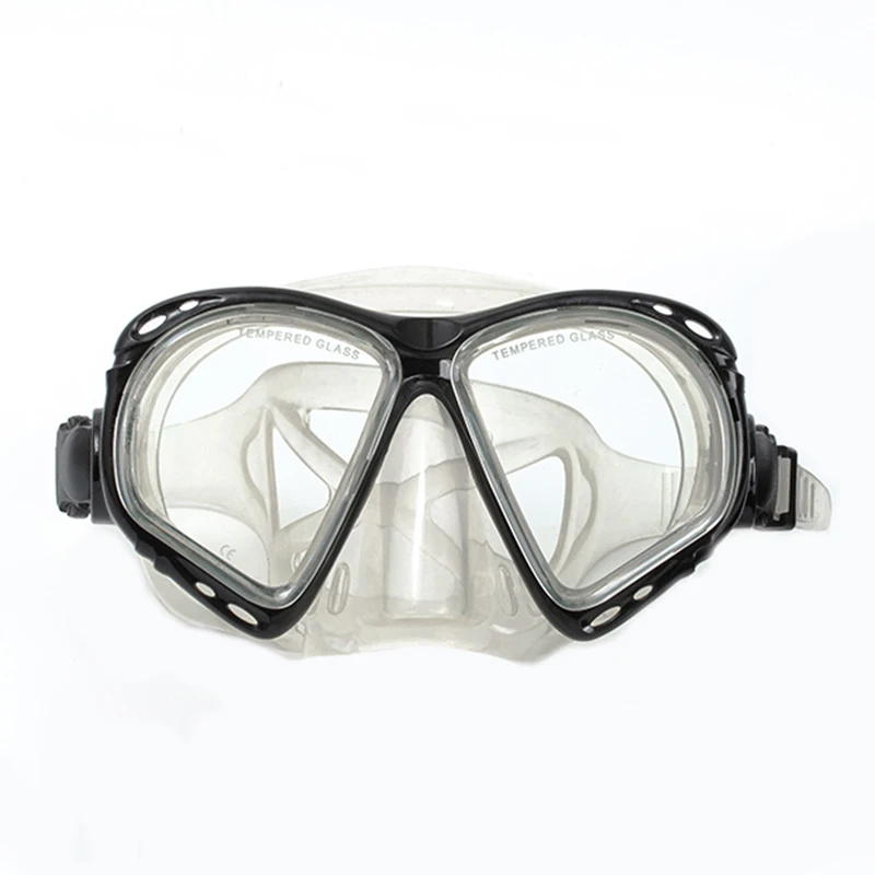 Swim equipment Tempered Lens Swimming Goggles Single Len Mask Scuba Diving mask waterproof diving mask