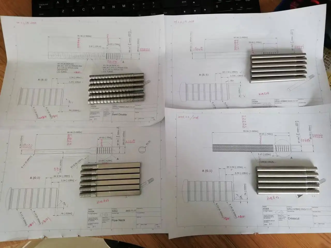 Customization Precision CNC Stainless Steel Lathe Hardware Laser Machining for Golf Use