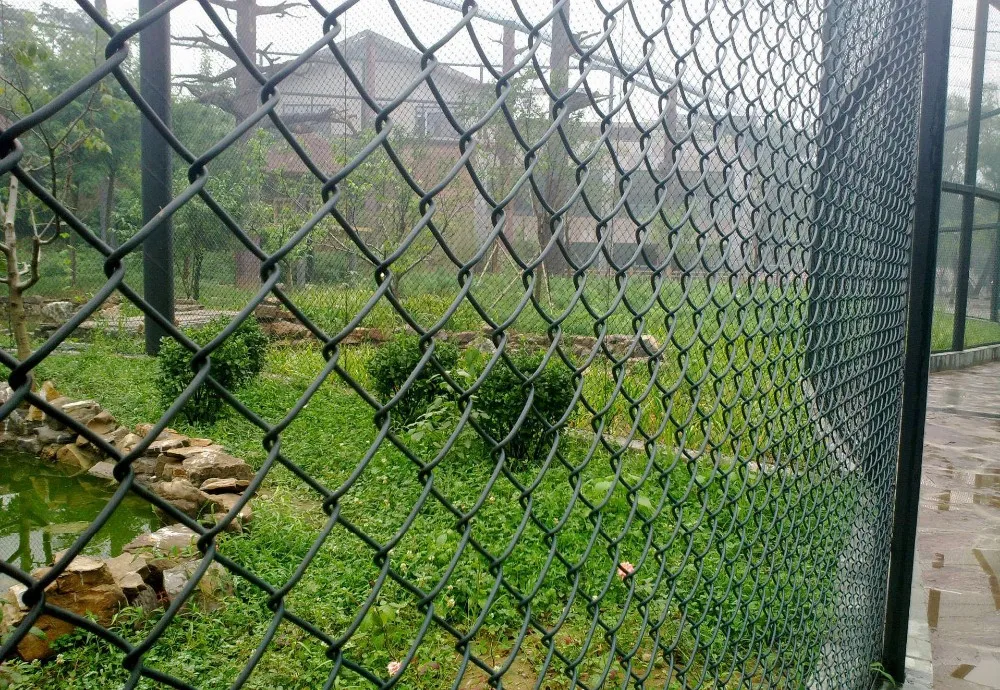 PVC coated cyclone netting chain link fence