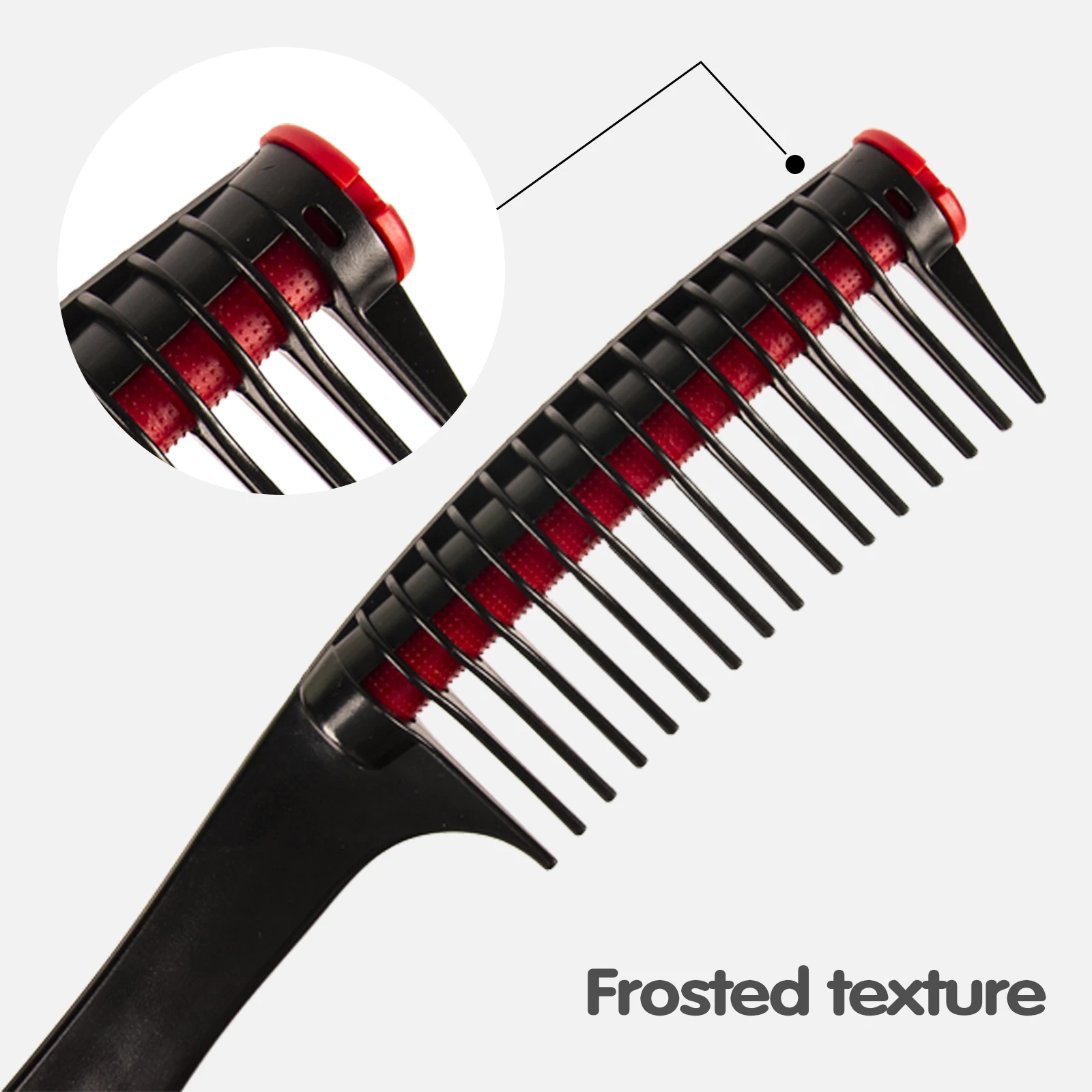 Hot Sell High Quality Durable Wide ABS Plastic Comb Hair Care Comb For Salon And Home Use