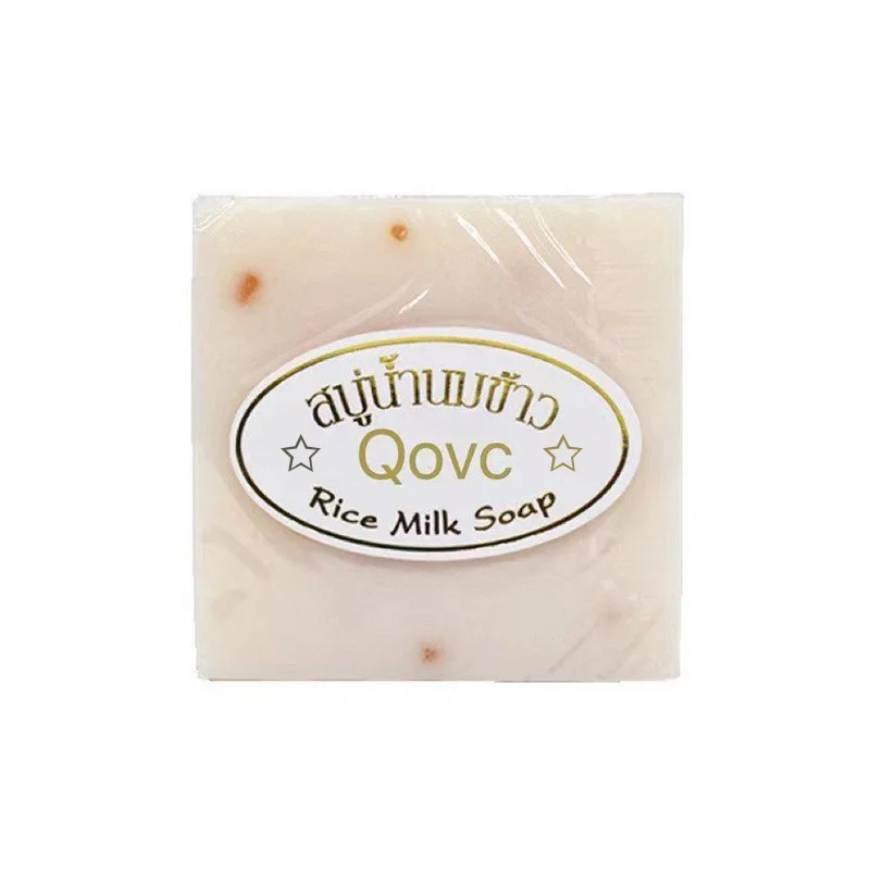 Wholesale rice soap 65g handmade soap as a souvenir face wash bath oil control cleansing fragrance soap