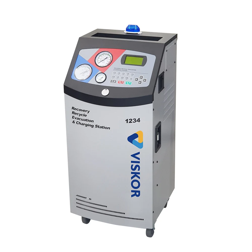 
R1234yf перезаряжаемая машина для восстановления переменного тока, Сделано в Корее 