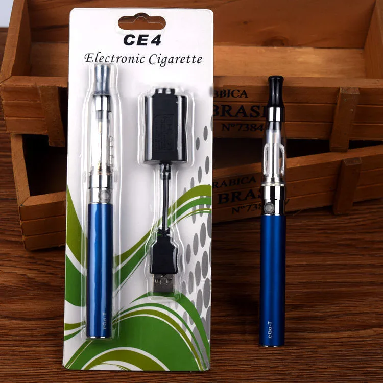 Ce4 блистерный комплект 650 мАч хорошая цена электронная сигарета Ego vape аккумулятор ego ce4