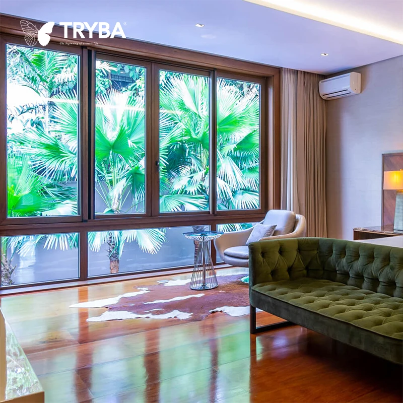 Guangdong popular New Design soundproof PVC Sliding Window