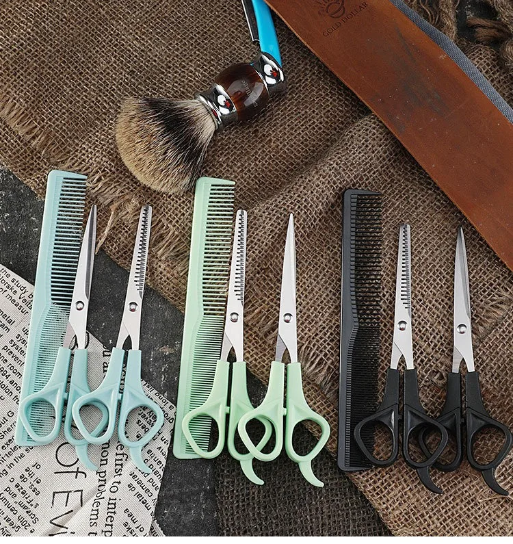 Hot Sale Professional Small Curved Stainless Steel Pet Dog Cat Hair Grooming Scissors Set For Pet