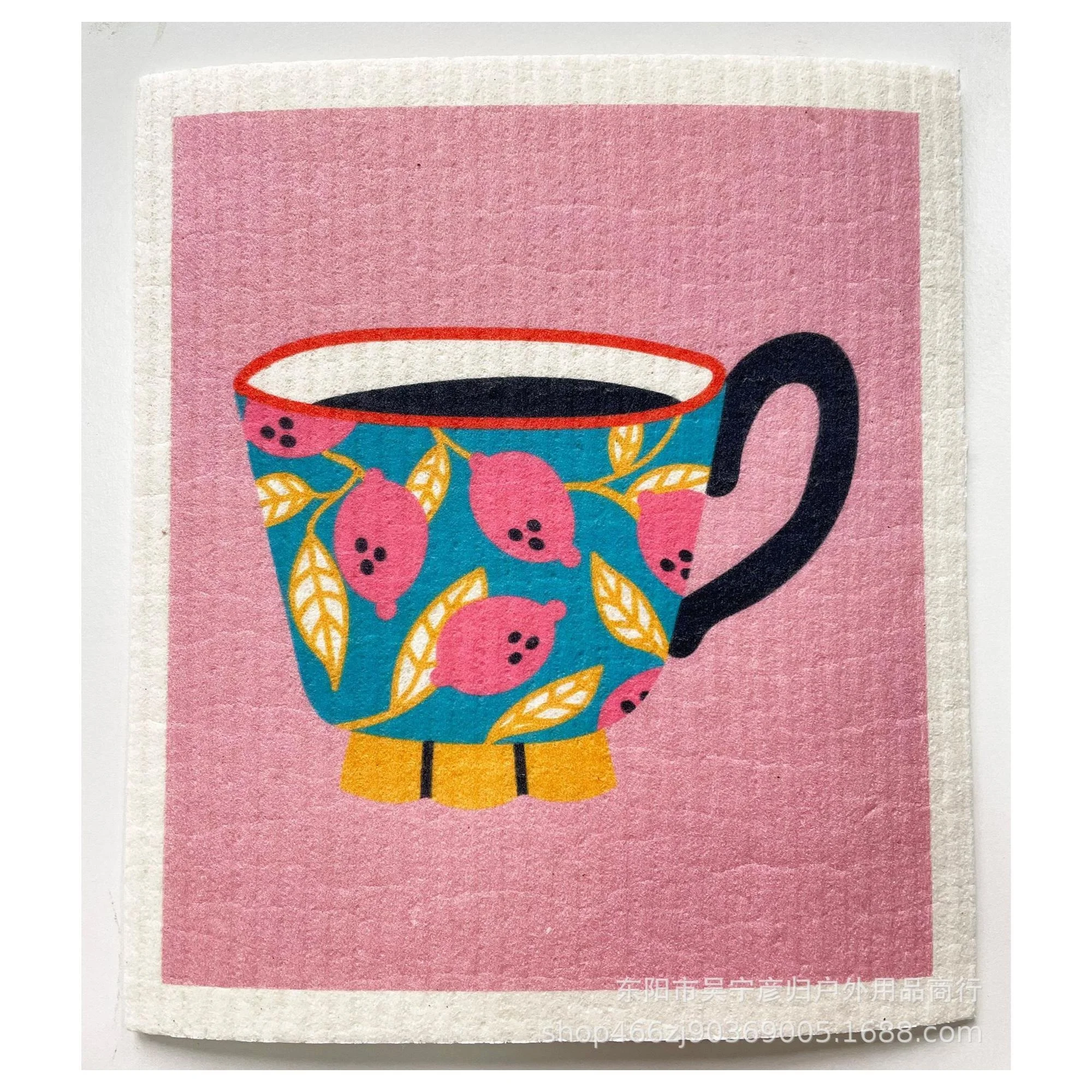 Wood Pulp Cotton Cloth Bcs Wood Pulp Cotton Very Absorbent Sponge Dish Cleaning Cloth For Kitchen