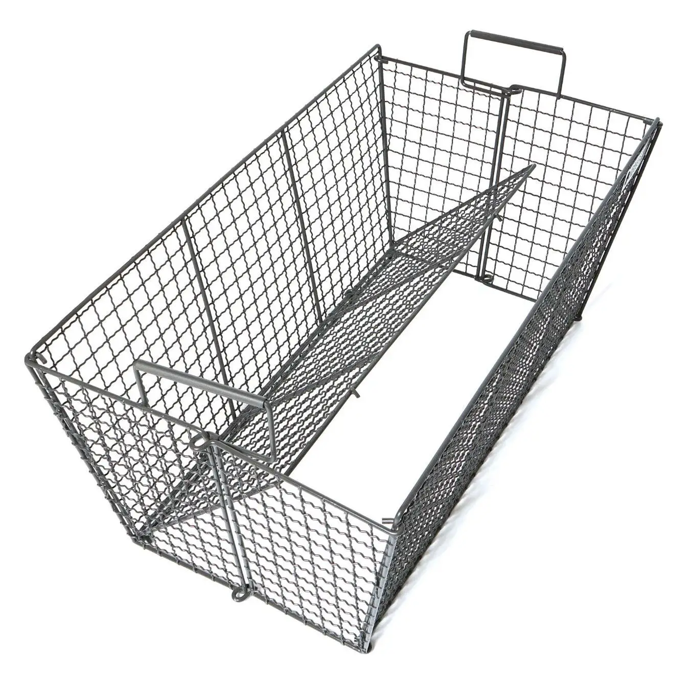 Stainless Steel Collapsible Wire Basket Industrial Metal Wire Containers, Customized Size Storage Basket