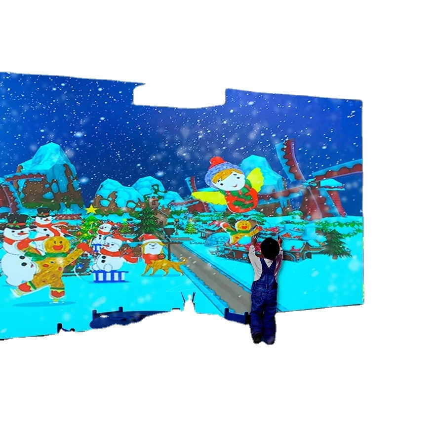 Indoor commercial amusement park: AR interactive wall games on the wall, high quality, fast shipping